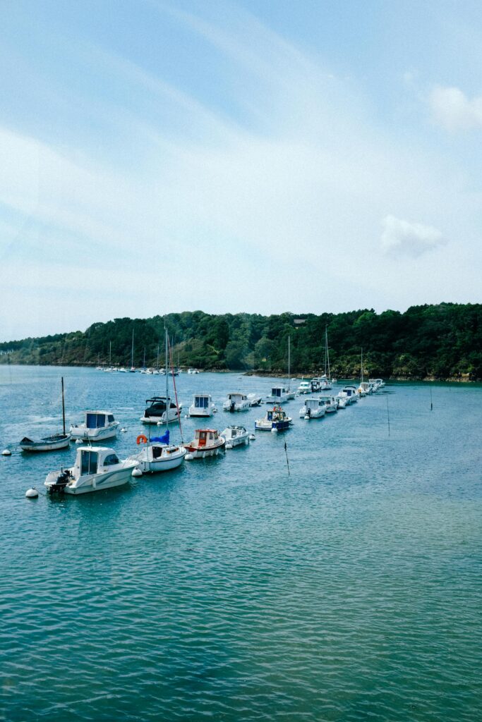 Bateaux dans le Golf du Morbihan