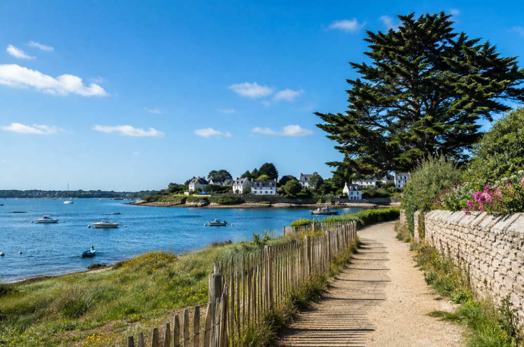 Promenade le long de ile Arz