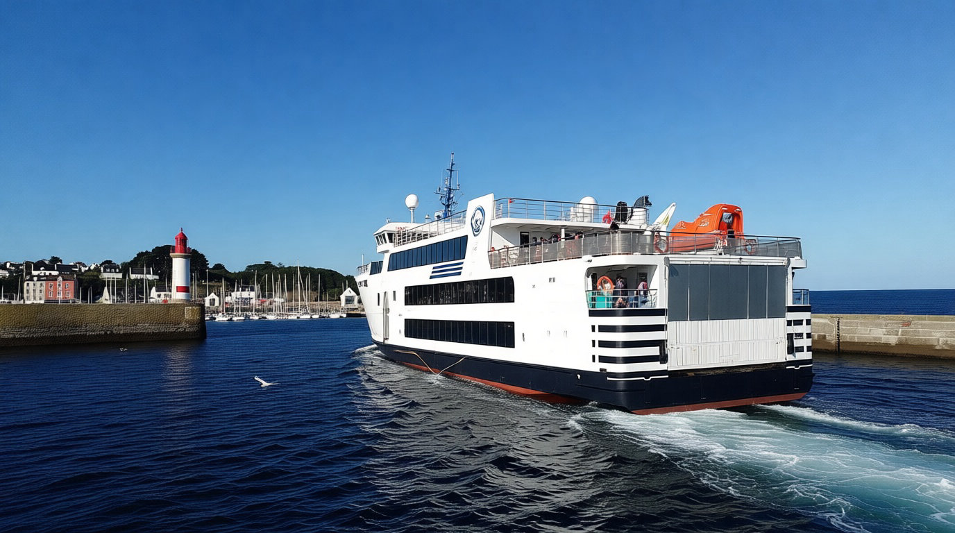 Organiser son transport sur l'île de Groix dès l'embarquement